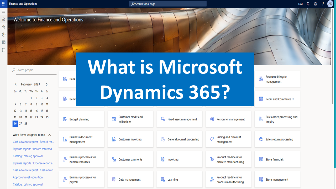 What Is Microsoft Dynamics 365 Mohamad Barada