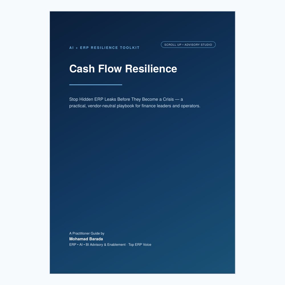 AI + ERP Cash Flow Resilience Toolkit - Image 3