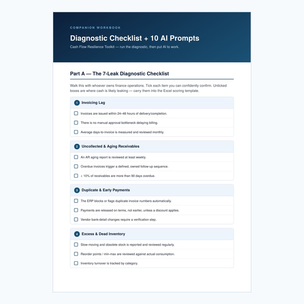 AI + ERP Cash Flow Resilience Toolkit - Image 4