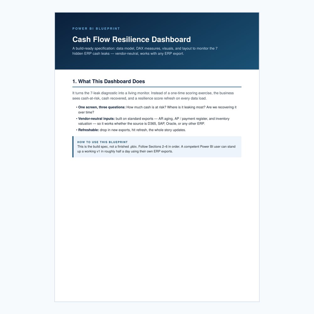 AI + ERP Cash Flow Resilience Toolkit - Image 6